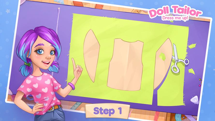Juegos de coser para niñas Captura de pantalla 1