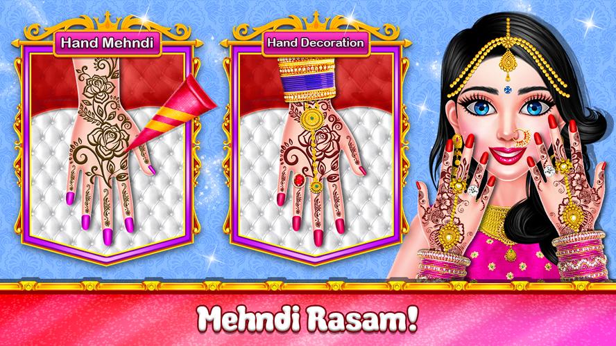 Indian Wedding Makeup Dressup Screenshot 4