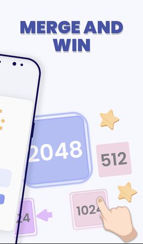 2048 Merge: Puzzle Challenge Captura de tela 4
