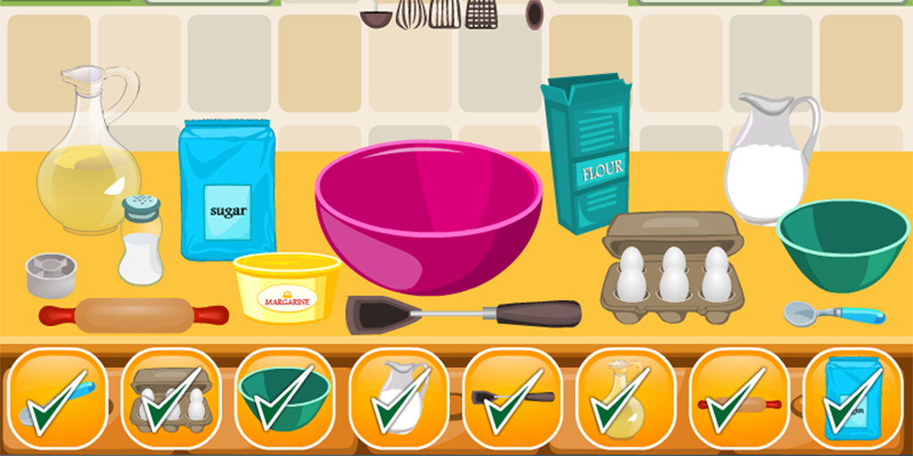 Cake Girls Games Cooking Games Mod 스크린샷 2