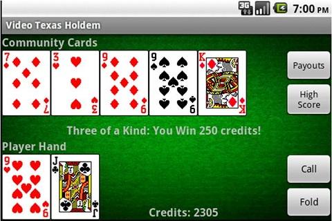 Video Texas Holdem Poker應用截圖第2張