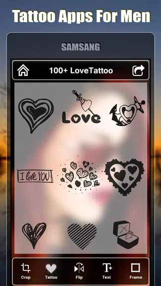 Tattoo design apps for men Captura de tela 3