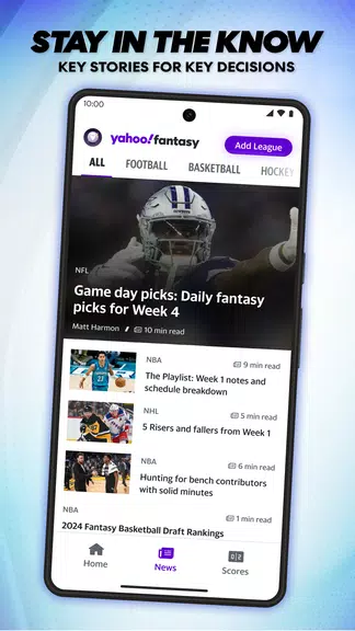 Yahoo Fantasy: Football & more スクリーンショット 4