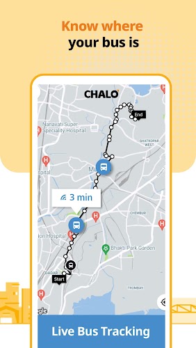 Chalo - Live Bus Tracking App应用截图第2张