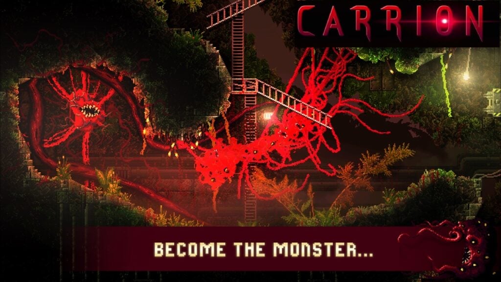 El juego de terror inverso 'Carrion' te permite cazar, consumir y evolucionar, próximamente disponible para dispositivos móviles