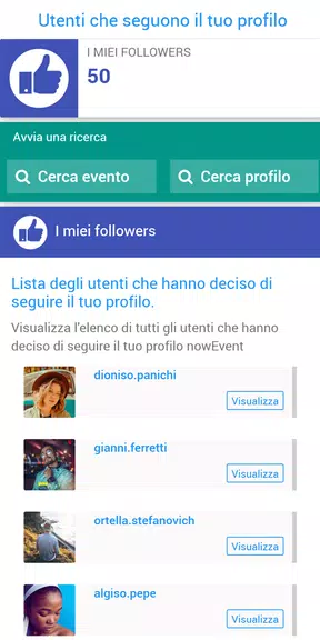 nowEvent - L’app a misura di evento Captura de tela 3