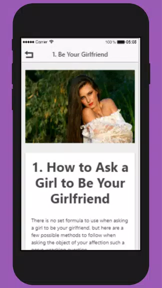 How to Ask a Girl to be Your Girlfriend Capture d'écran 2