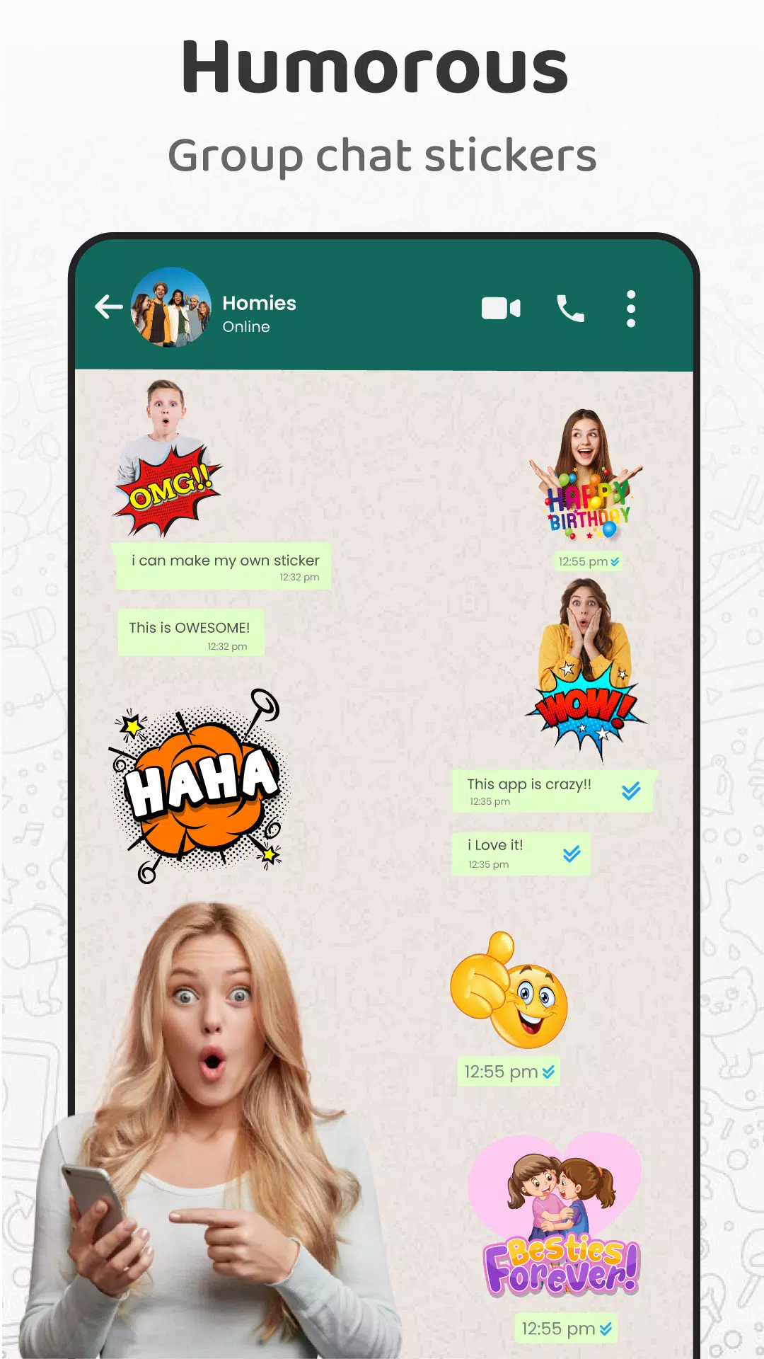 Animated Sticker Maker & GIFHY Скриншот 3