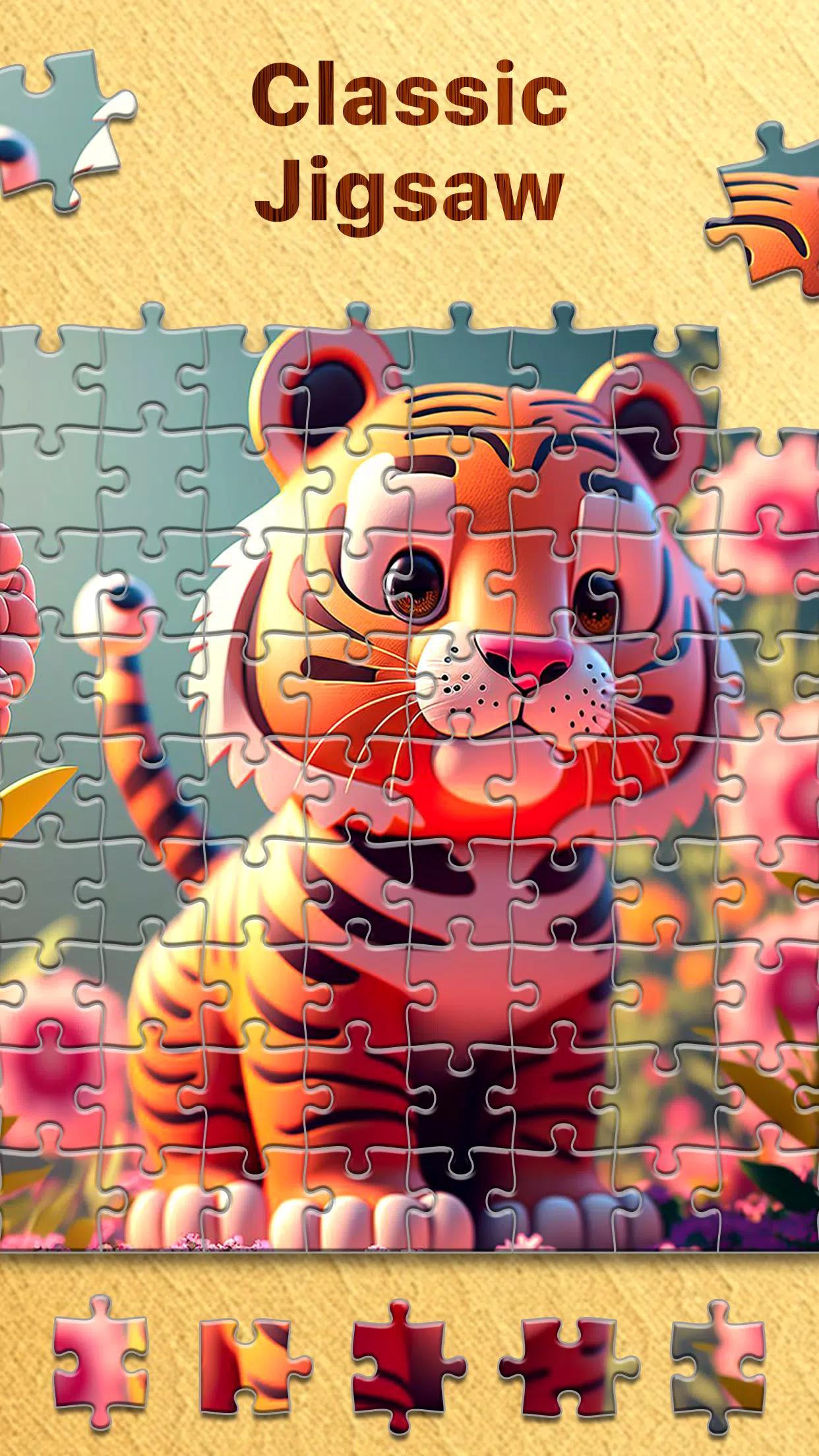 Jigsaw Puzzles - Brain Games应用截图第1张