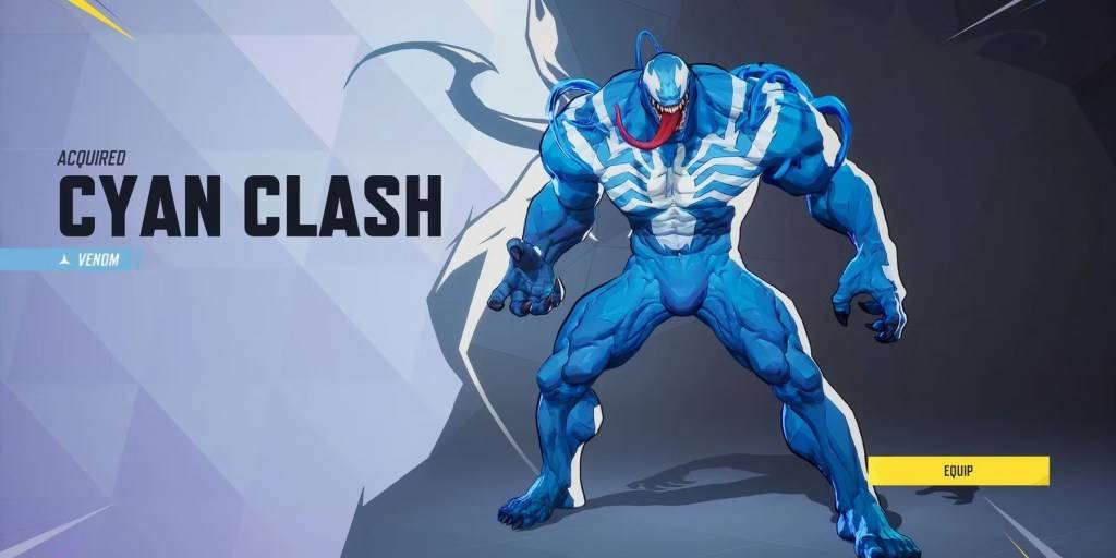 Cyan Clash Skin에서 Venom Sneers