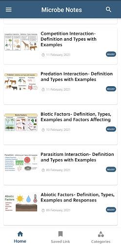 Microbe Notes Screenshot 2