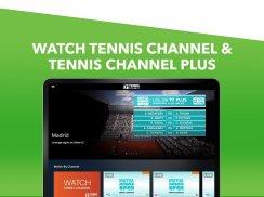 Tennis Channel+ Captura de tela 3