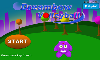 Dreambow Volleyball スクリーンショット 1