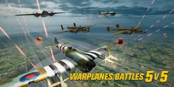 Wings of Heroes: plane games Captura de pantalla 2