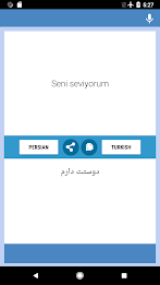 Persian-Turkish Translator Captura de pantalla 1