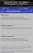 Citation Generator Lite スクリーンショット 1