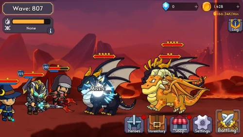 Mobile Heroes: Idle Heroes RPG Capture d'écran 4