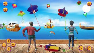 Kite Game 3D Kite Flying Games स्क्रीनशॉट 1