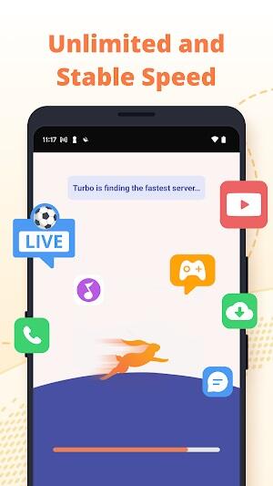 Turbo VPN - Secure VPN Proxy Screenshot 3