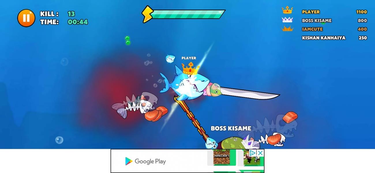 Fish IO: Be the King スクリーンショット 3