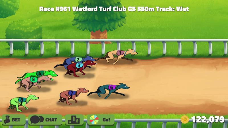 Hounds of Fury: Greyhound Race Capture d'écran 2