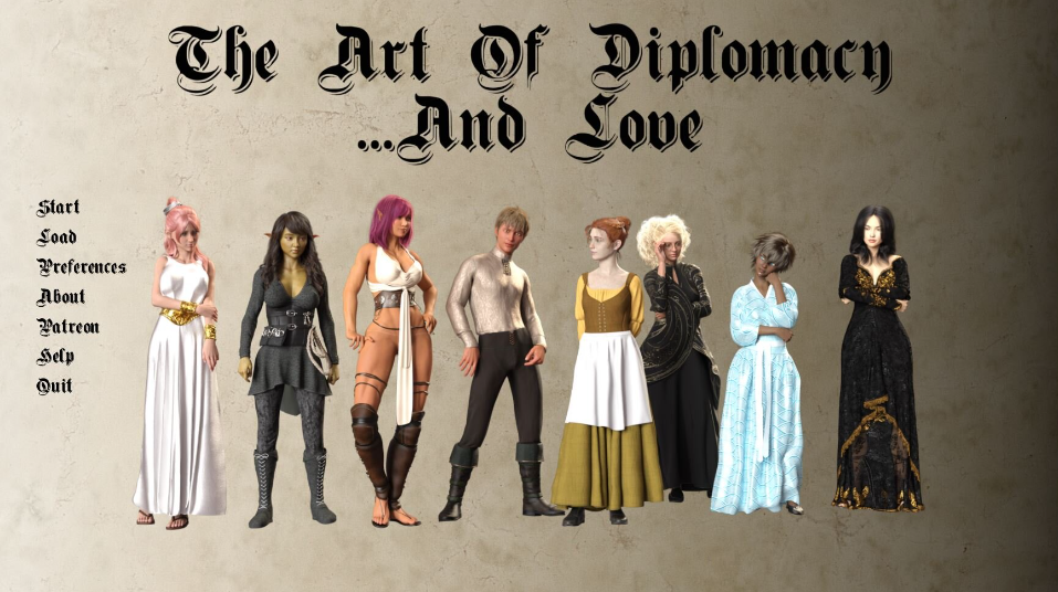 The Art of Diplomacy and… Love Captura de pantalla 1