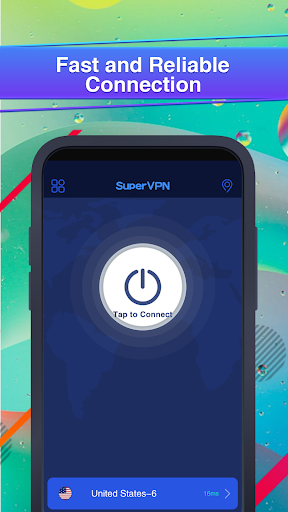 Super VPN - Stable & Fast VPN Captura de pantalla 1