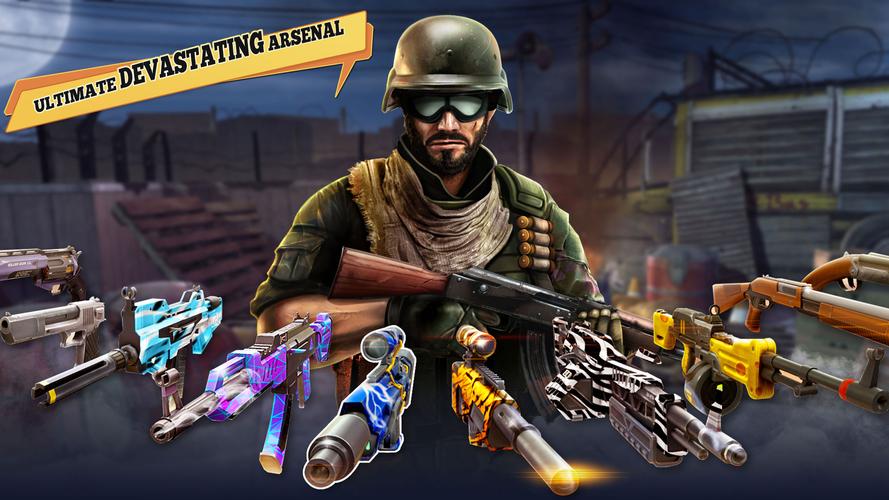 Action Games - 3D Team Shooter Captura de tela 4