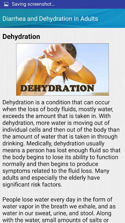 Diarrhea and Dehydration Help スクリーンショット 2