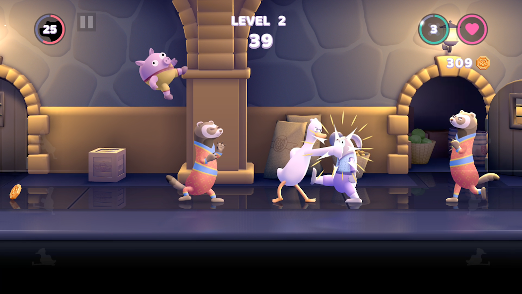 Punch Kick Duck Mod 스크린샷 2