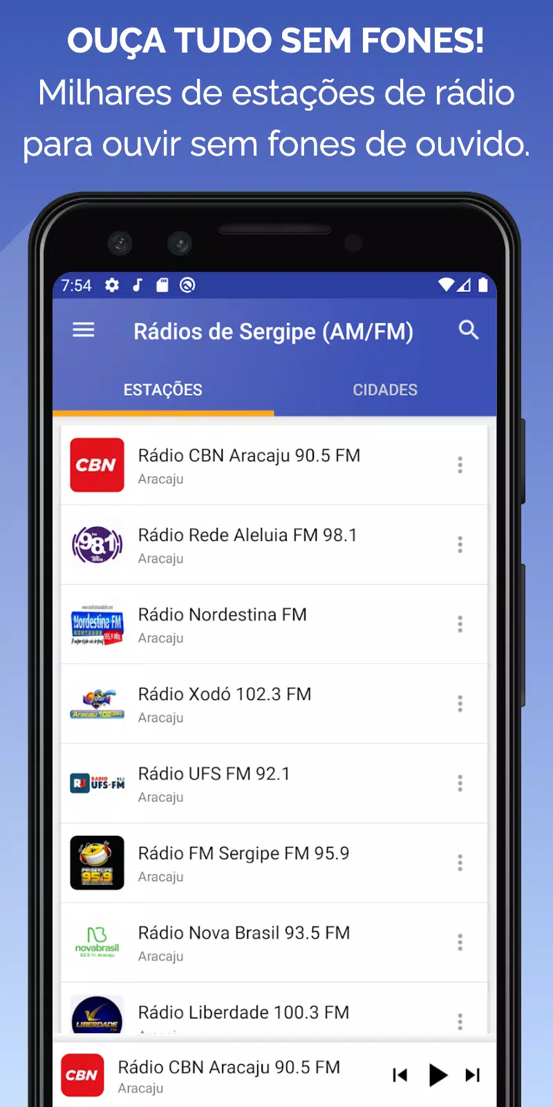 Rádios de Sergipe (AM/FM) Screenshot 1