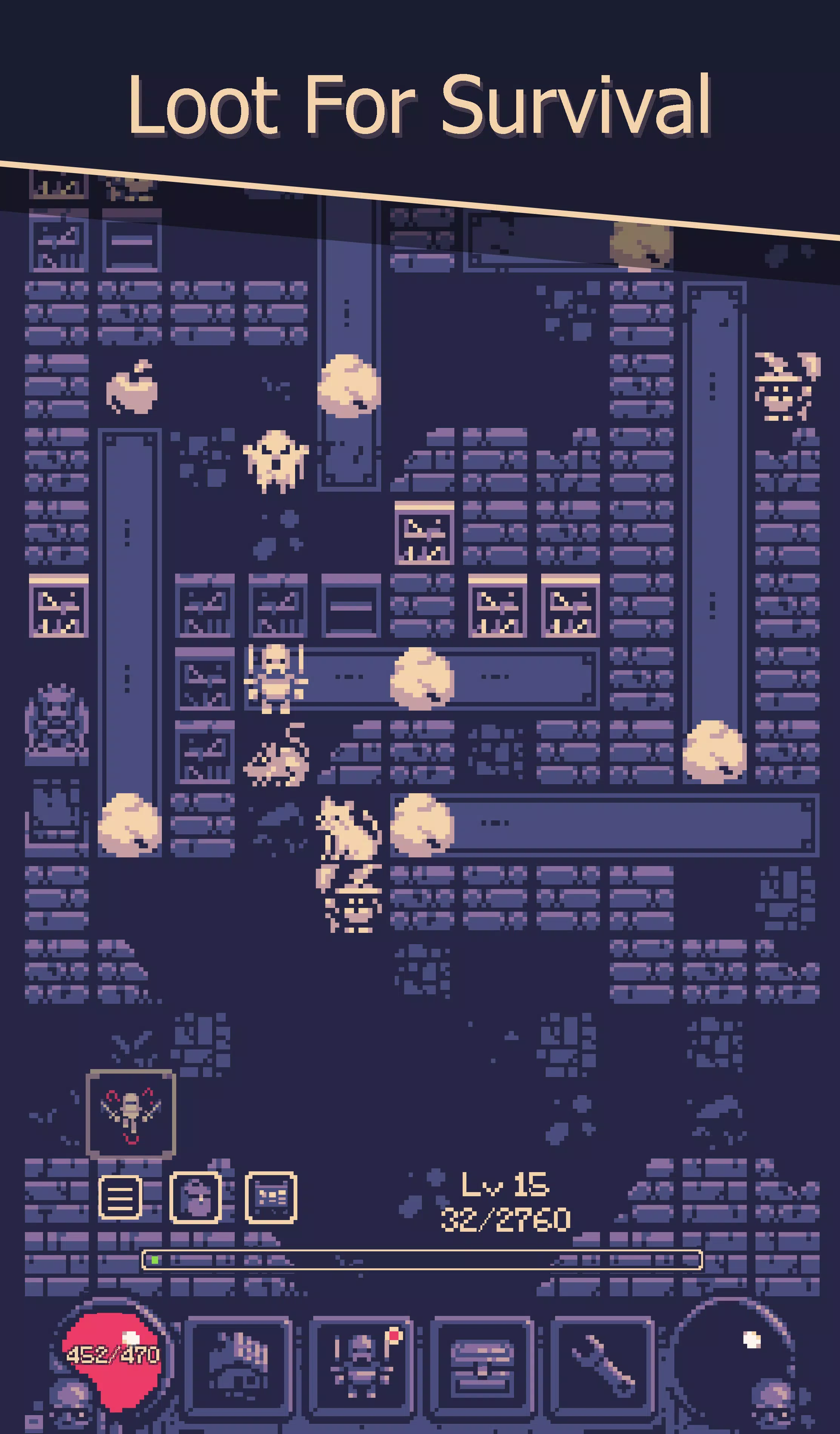 OneBit Adventure (Roguelike)應用截圖第2張