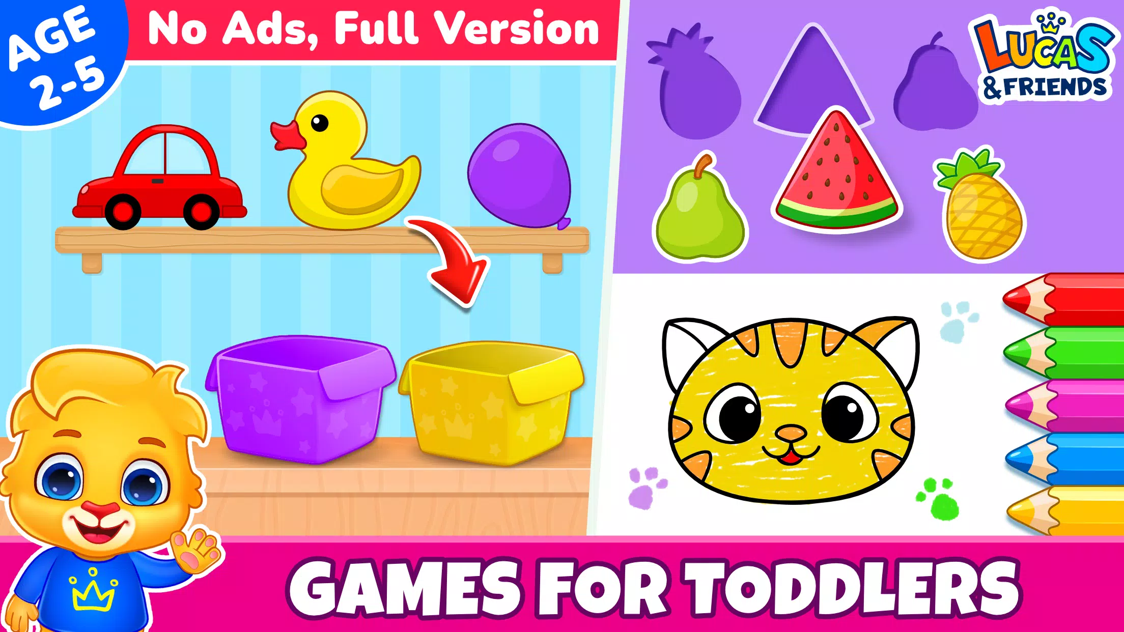 Kids Toddler & Preschool Games应用截图第1张