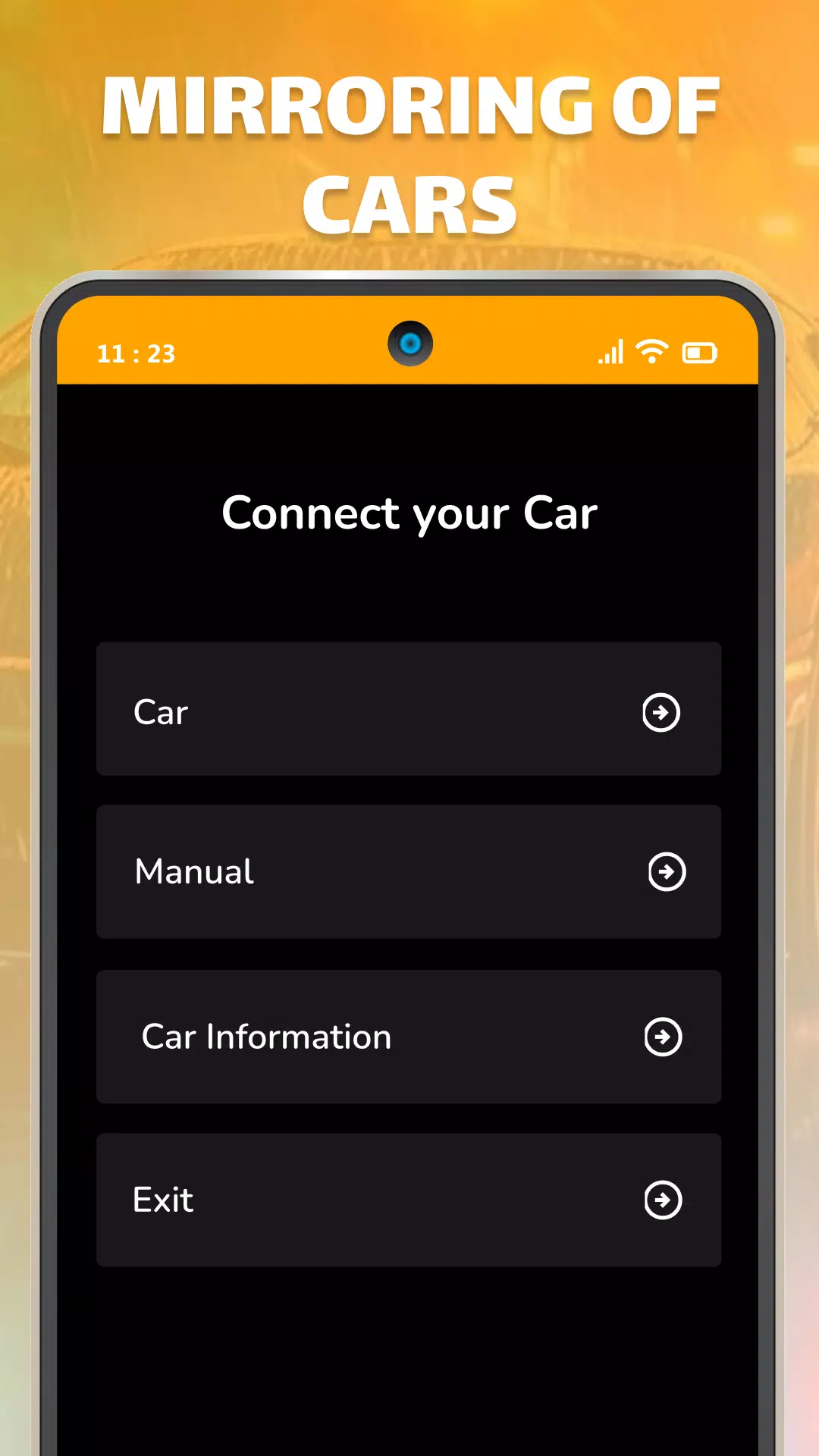 CarStream App for Android Auto स्क्रीनशॉट 1