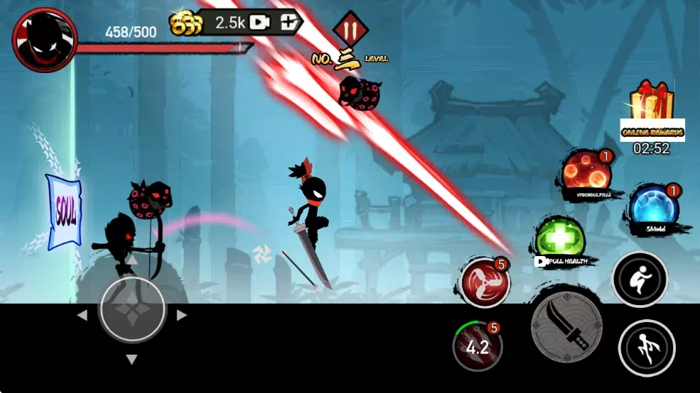 Stickman Fighting Spirit 스크린샷 4