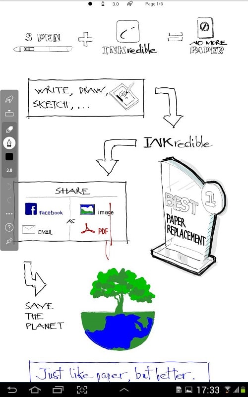 INKredible - Handwriting Note 스크린샷 2