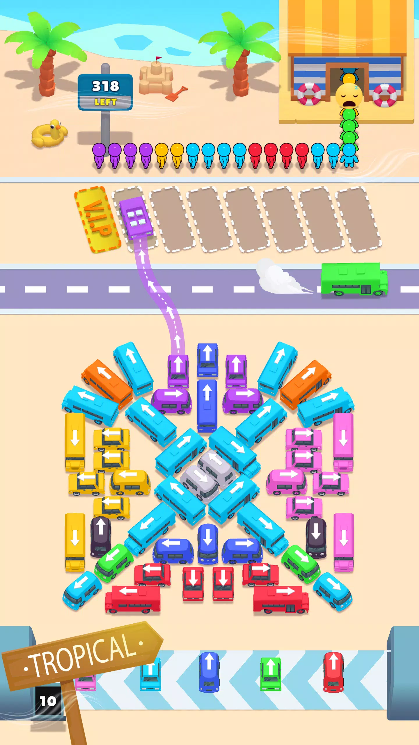 Bus Match Puzzle: Bus Shuffle应用截图第4张