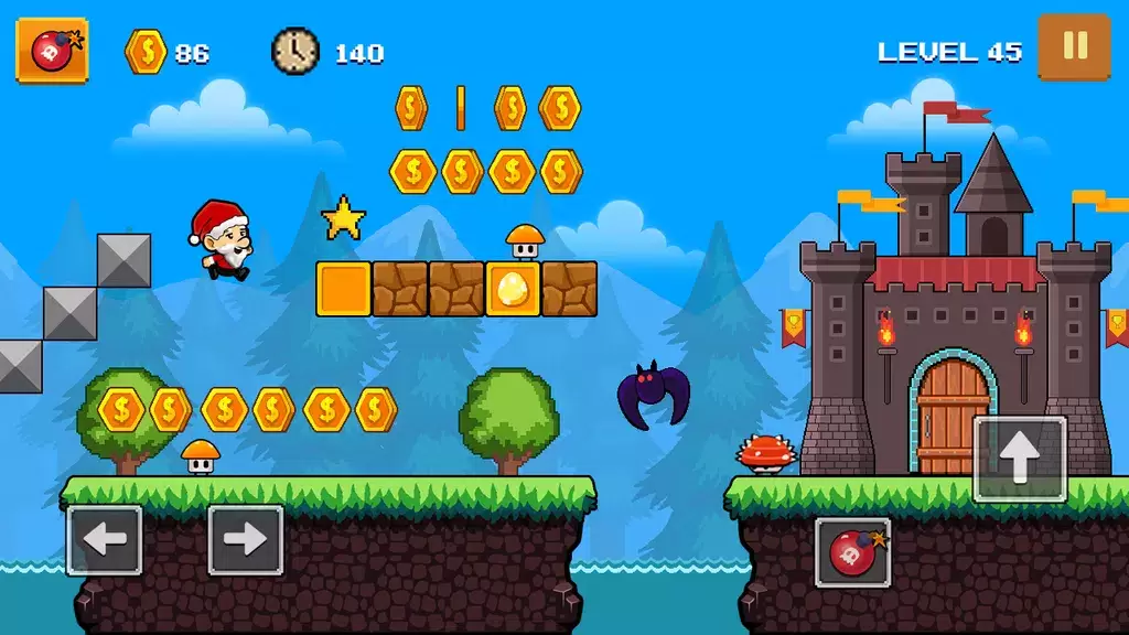 Super Dan’s World - Run Game Captura de tela 2