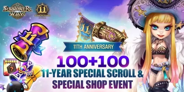 Summoners War: Sky Arena marque le 11e anniversaire avec un nouveau monstre, un événement d'invocation, des cadeaux de défilement