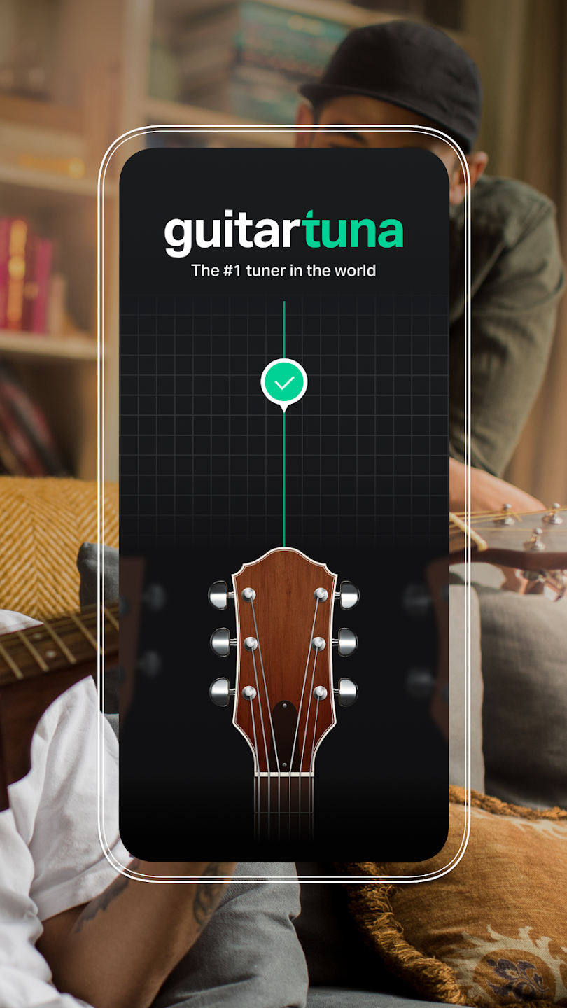 GuitarTuna: Tuner,Chords,Tabs應用截圖第2張