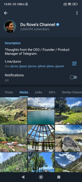 Telegram Captura de tela 2