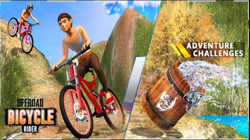 Offroad Bicycle Bmx Stunt Game Captura de tela 2