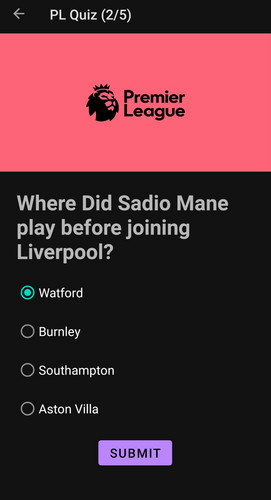 Premier League Quiz Captura de tela 3