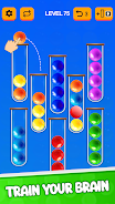 Color Ball Sort Puzzle Game 3D Captura de pantalla 1