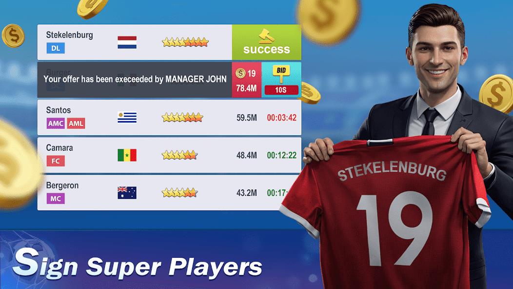 Top Football Manager 2024 Mod Captura de pantalla 4