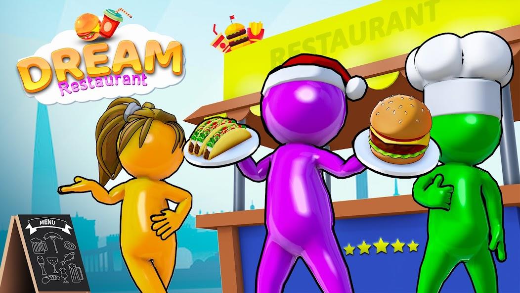 Idle Burger Shop: Cafe Tycoon Mod Capture d'écran 2