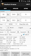 Nautical Almanac Capture d'écran 1