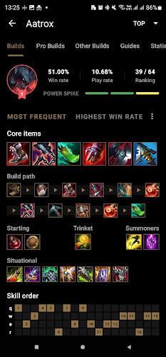 Про билды для LoL & Wild Rift Скриншот 1