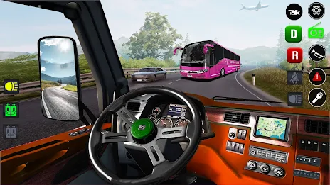 US Bus Simulator: Coach Bus 3D Captura de tela 2