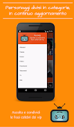 VociVip - Ascolta audio famosi Captura de pantalla 3